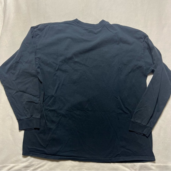 Nike center swoosh basketball long sleeve XL men’s black Y2K - Picture 4 of 4